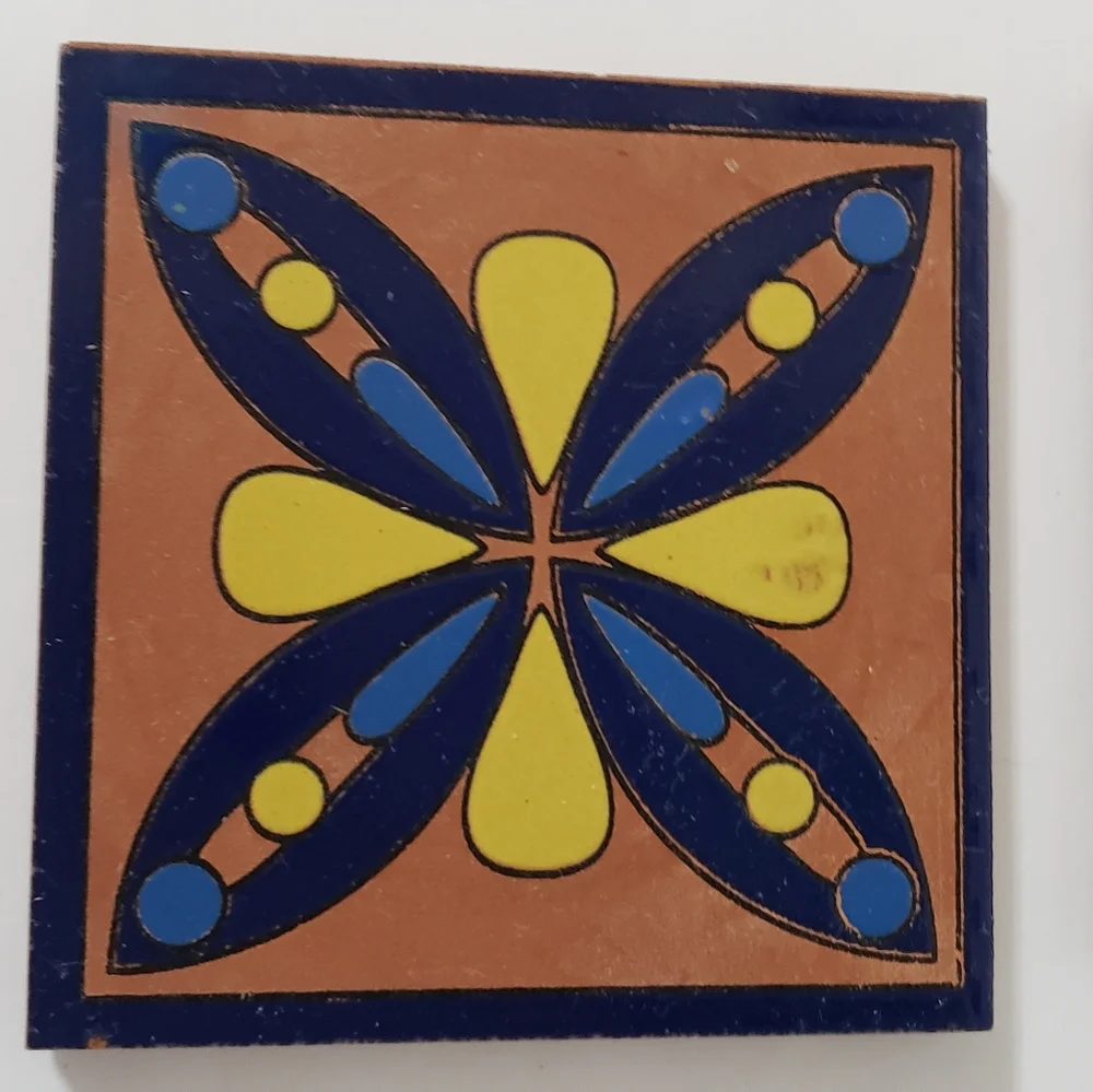 Tile Coaster Set of 6 Sunflowers